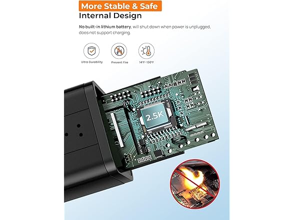 2.5K Mini WiFi Front Dashcam - 32GB SD Included
