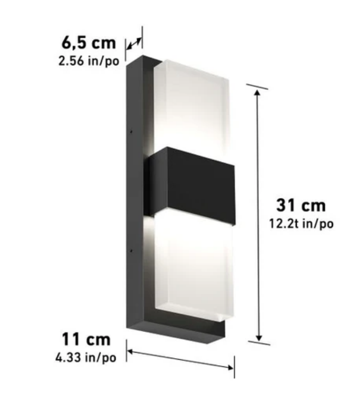 Atomi AT2425 Atomi WALL SCONCE 2PK Black and White - Gallery 8