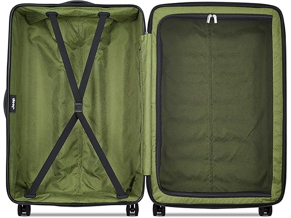 Jeep Hardside Expandable Luggage with Spinners