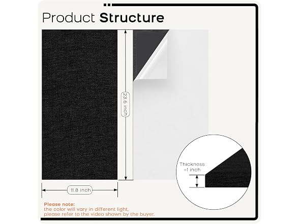 BUBOS 4-Pack Fabric Acoustic Panels - Gallery 2