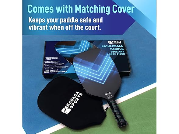 Kasaca Carbon Fiber Pickleball Paddle