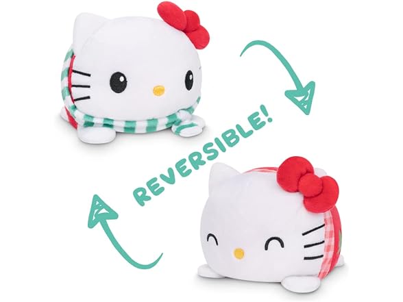 TeeTurtle Sanrio Hello Kitty 4 Inch Flip Plushie