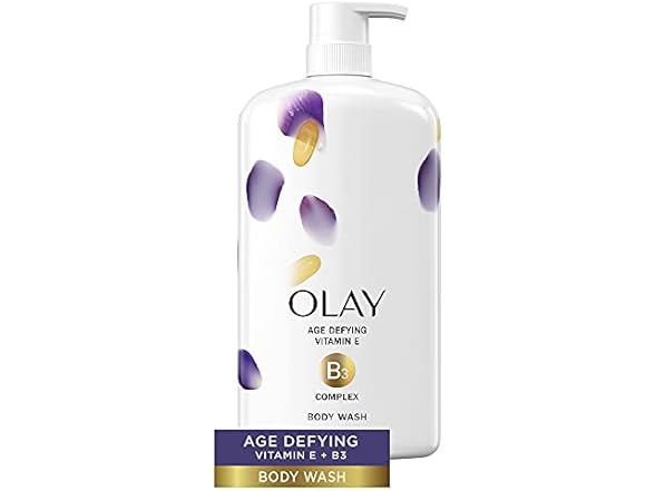 Olay Age Defying with Vitamin E Body Wash, 30 Ounce