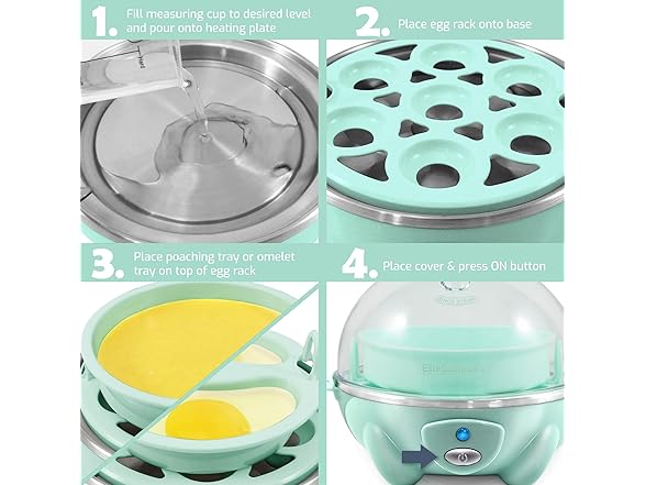 Elite Gourmet 7-Egg Electric Cooker
