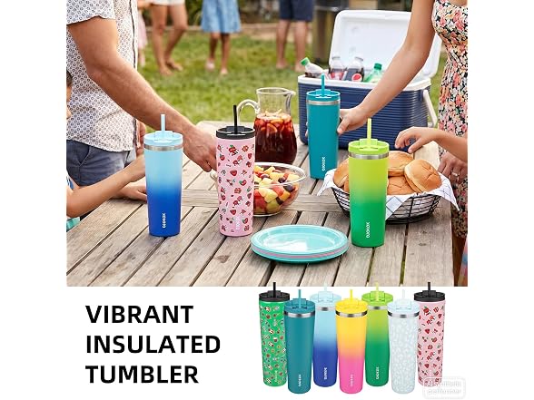 BJPKPK 4 Pack 34oz Insulated Tumbler 