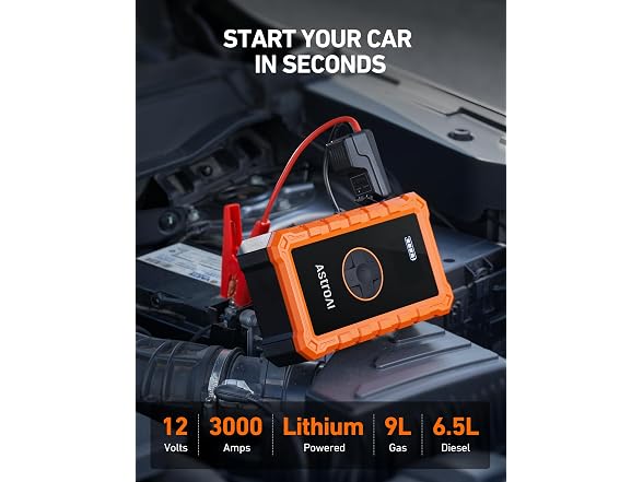 AstroAI S8 Air Jump Starter w/Compressor