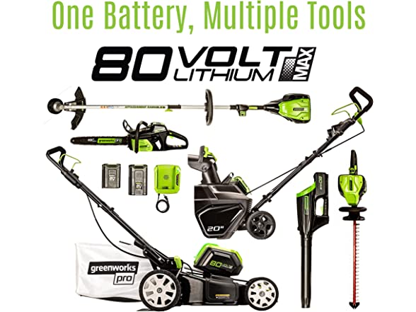 Greenworks PRO 80V 12" Cordless Snow Shovel