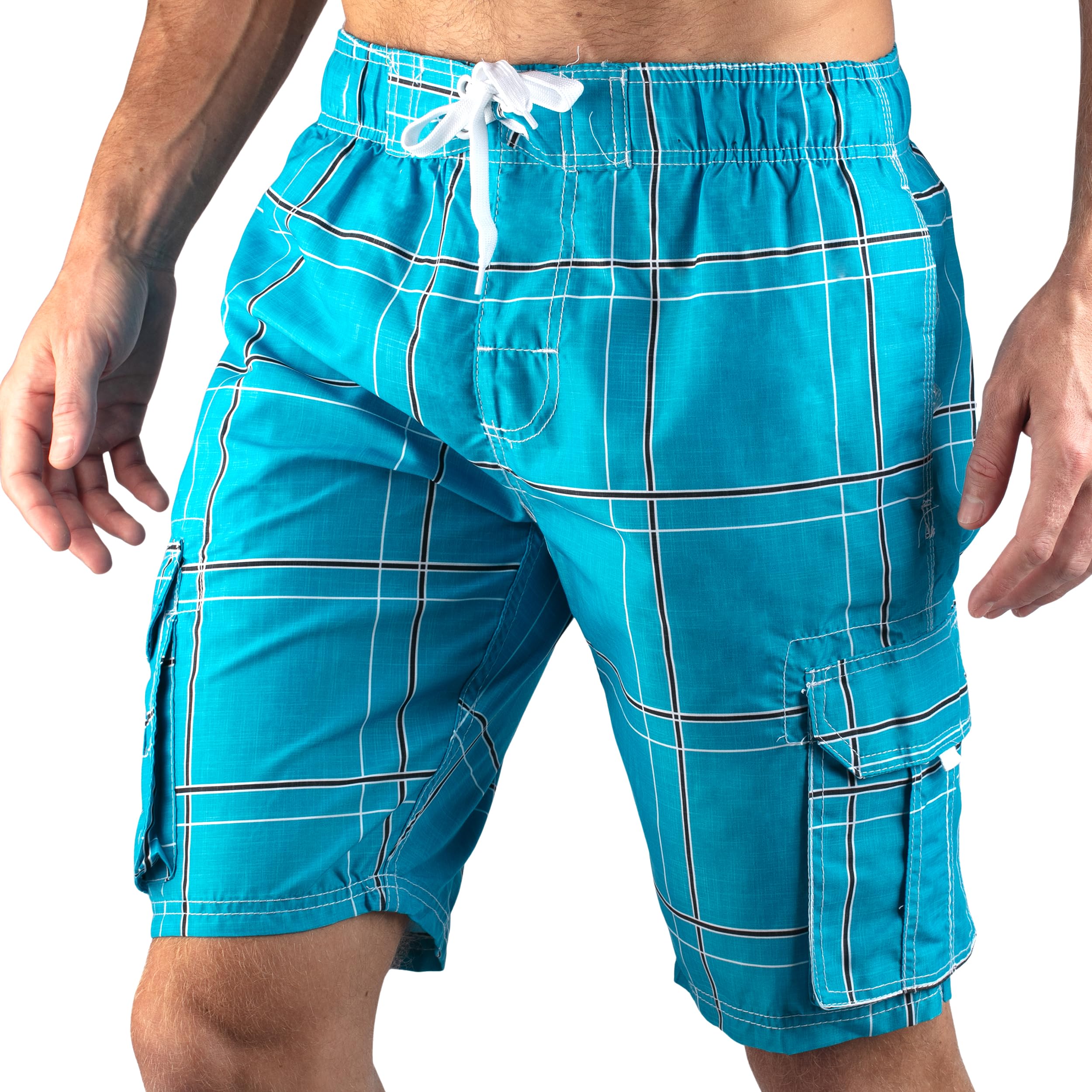 Kanu Surf 9” Flex Men's Swim Trunks - Gallery 49