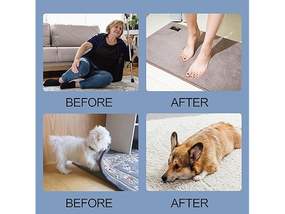 JIUDUOYUAN 24 PCS Rug TapeRug Gripp