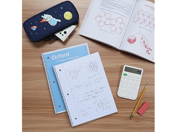 Oxford Spiral Notebooks, 3 Pack