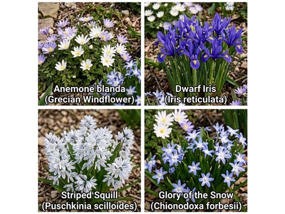 Rock Garden Flower Collection - 55 Bulbs