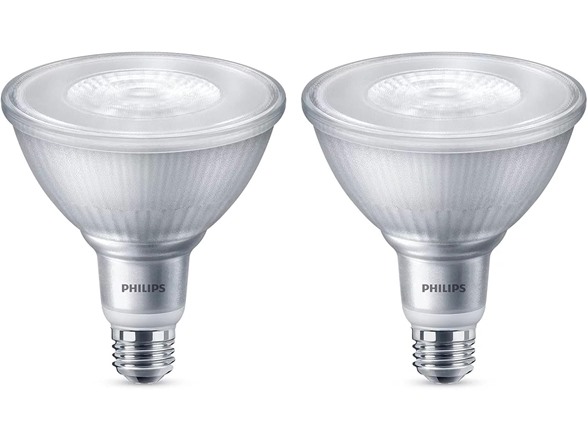 Philips 10W (90W Equivalent) PAR38 Bright White LED Flood Light Bulb