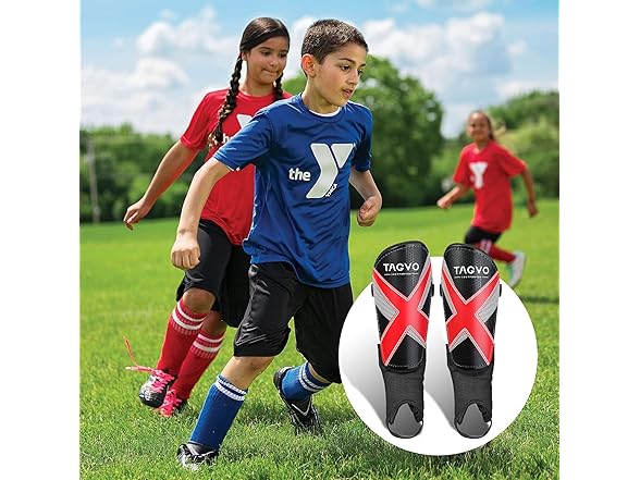 Youth & Adult Soccer Shin Pads by TAGVO
