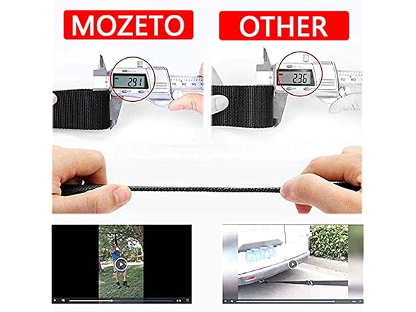 MOZETO Men's Tactical Belt, 1.5"