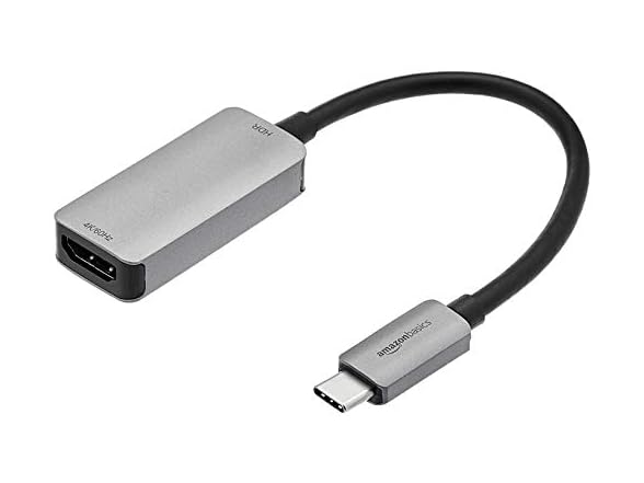 Amazon Basics USB-C 3.1 Male to HDMI Fem