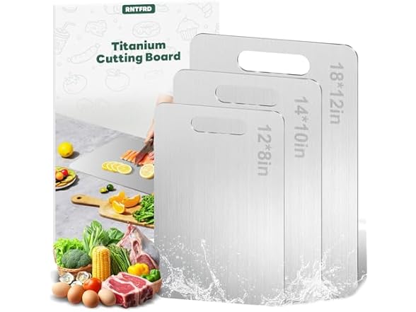 Titanium Cutting Board Set of 3