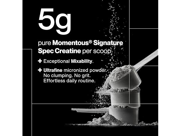 Momentous | Creatine Monohydrate 5g