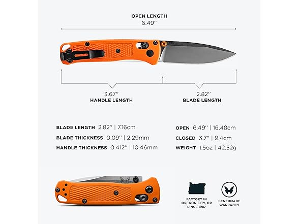 Benchmade Mini Bugout Knife