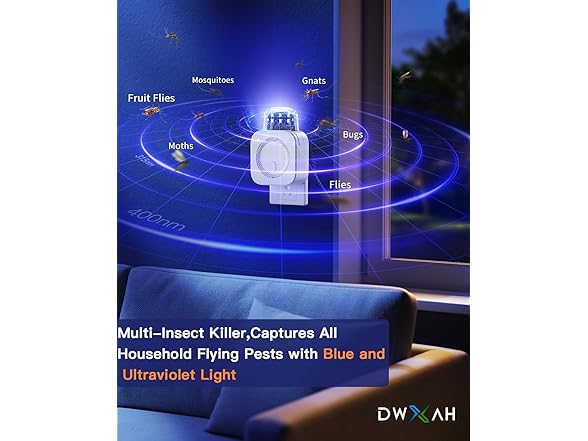 DWXAH Indoor Fly Trap, 2 Devices