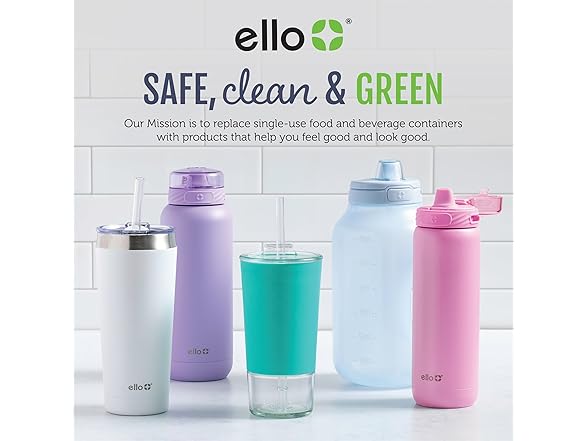 Ello Cooper 40oz Stainless Water Bottle