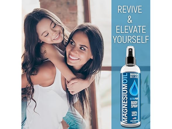 MS-MAG8 8 Fl. Oz. Pure Magnesium Oil Spray -