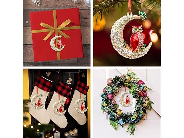 HEYINSHEN Owl Ornaments - Metal Owl