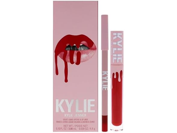 Velvet Lip Kit - 405 Red Velvet by Kylie Cosmetics for Women