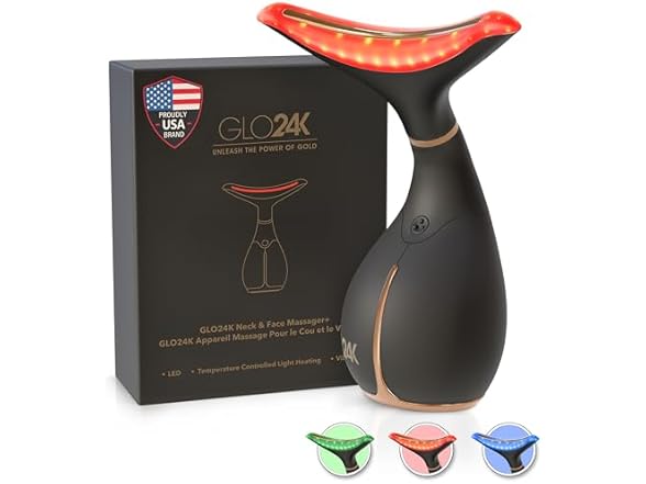 GLO24k BD2 Red Light for Face & Neck