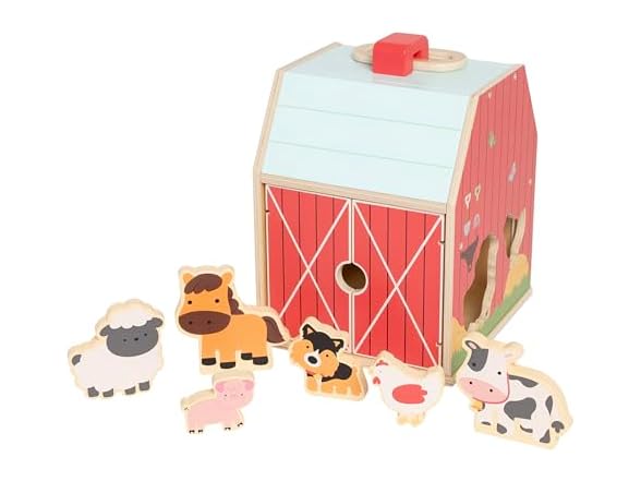 Pearhead Farm Animal Shape Sorter
