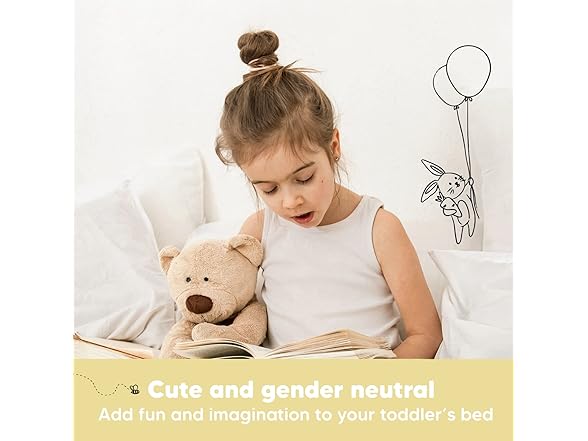 KeaBabies Toddler Pillow with Pillowcase