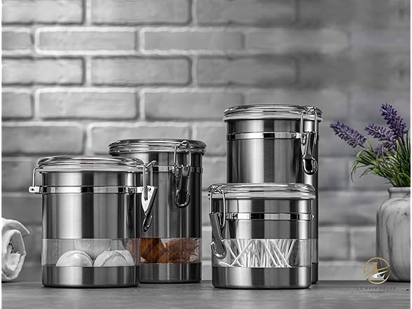 Airtight Food Storage Canister Set