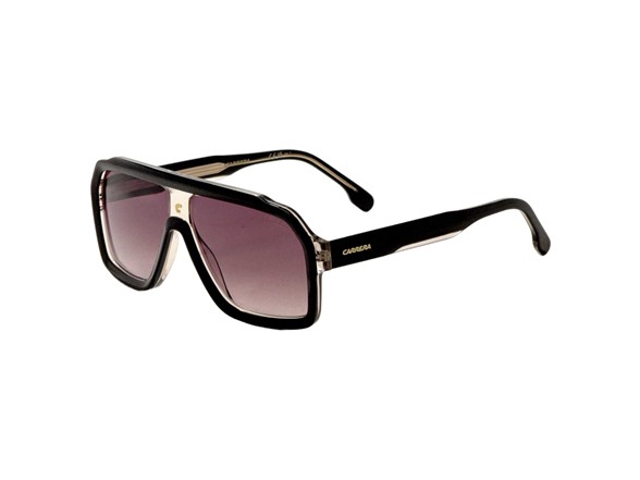 Carrera Men's 60mm Black Beige Sunglasses