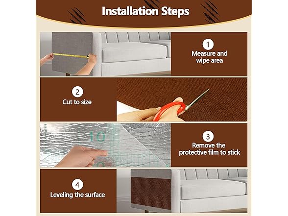 WAWINY Cat Scratch Furniture Protector