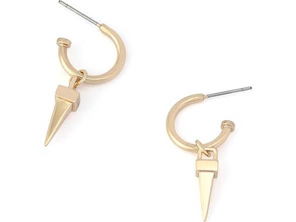 AllSaints Women Laio Spike Charm Huggie Earring - Gallery 3