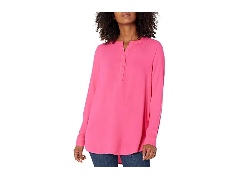 Amazon Essentials Womens Long Sleeve Woven Blouse