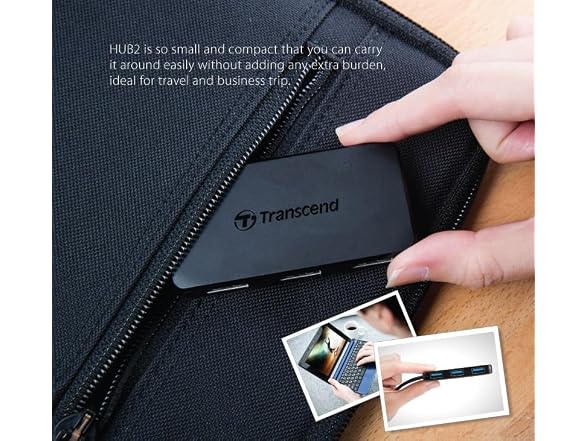 Transcend Information SuperSpeed USB 3.0 4-Port Hub (TS-HUB2K) - Gallery 10