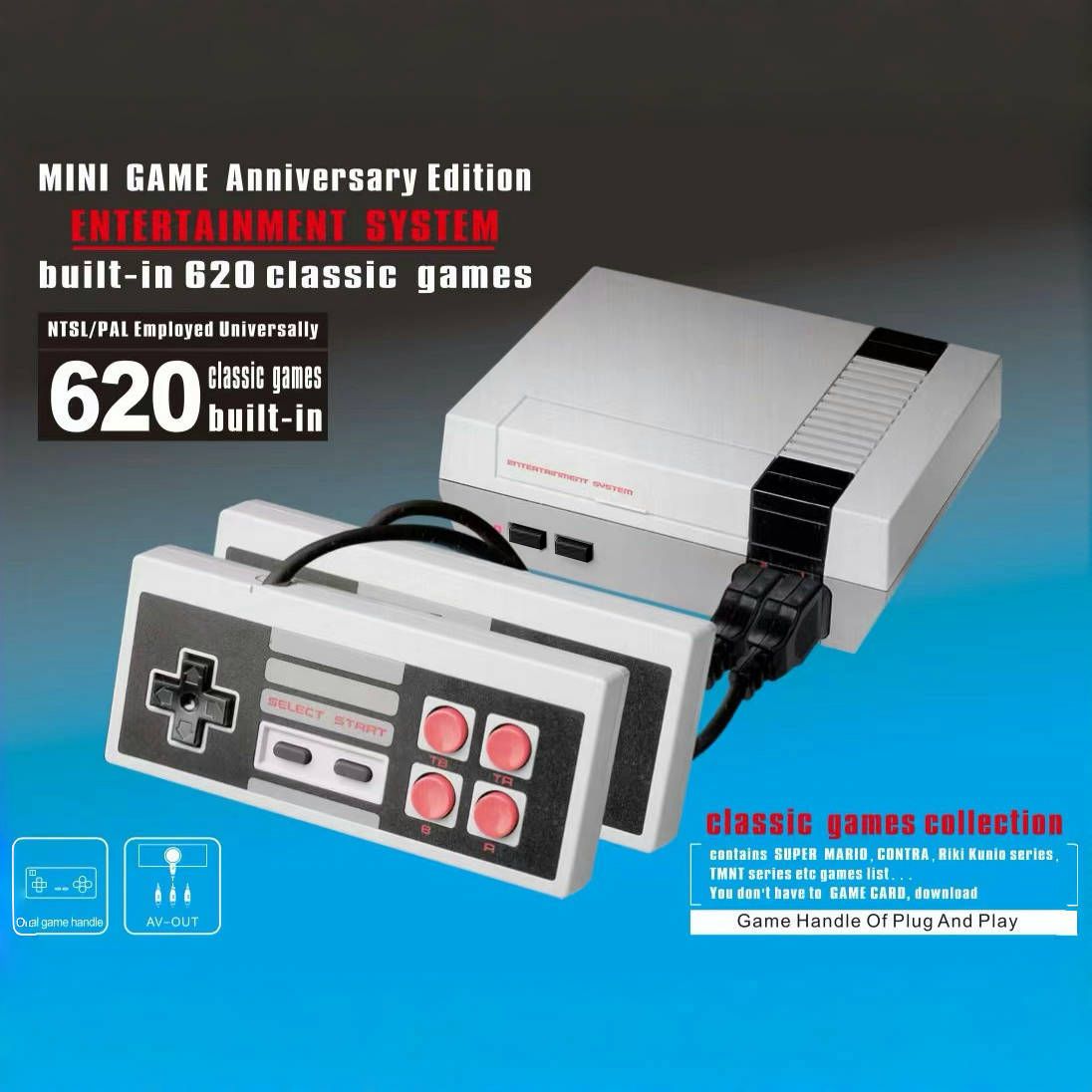 Retro Gaming Console with 620 Games - Gallery 6