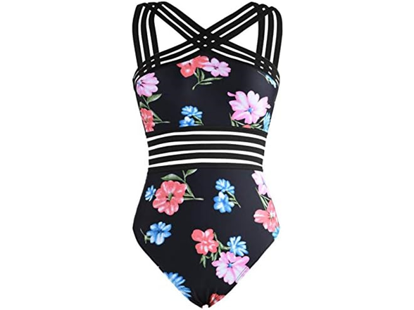 Blue&red Floral