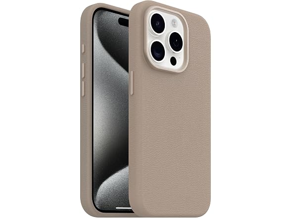 OtterBox iPhone 15 Pro Symmetry Cactus Leather
