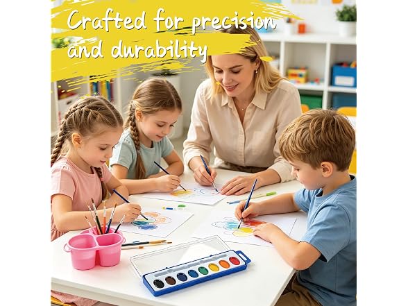 YILEGSYO 24 Pack Water Colors Paint Set