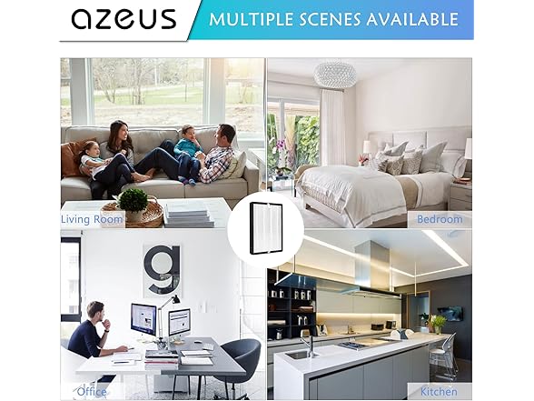 AZEUS 5-in-1 Air Purifier Filter Replacement