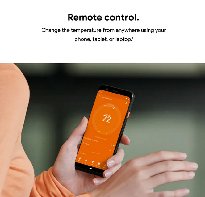 Google Nest 3rd Gen Thermostat Ref S&D Pick Color - Gallery 32