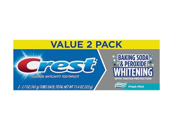Crest Cavity and Tartar Toothpaste 5.7oz 2pk