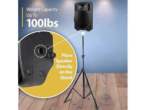 (Pair) Hola! Music PA Speaker Stands (HPS-200PA)