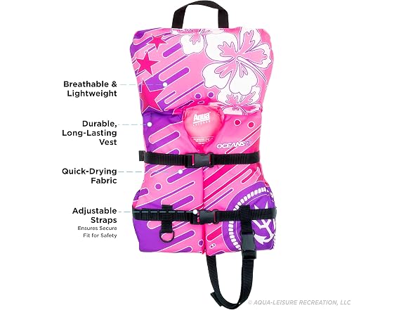  Infant-Child-Youth Life Jacket Vest