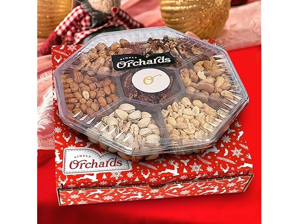 Christmas Nuts Gift Box 7pc