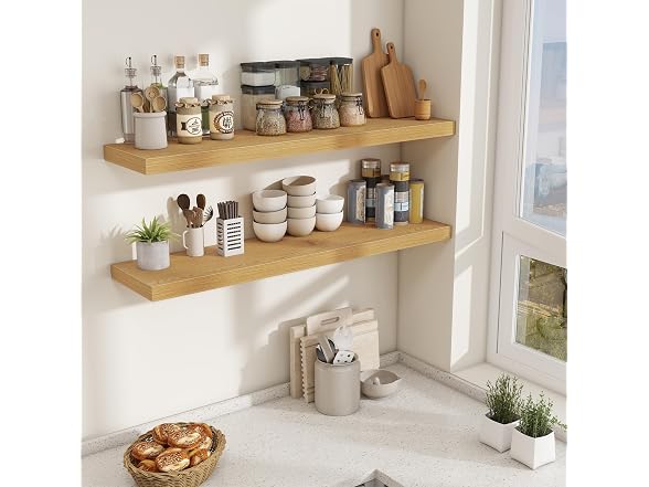 Fun Memories 48 Inch Floating Shelves