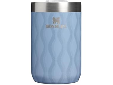 $16.99, Was $25, 32% Off! Stanley Everyday Camp Cup, 12oz, Slate Blue Drift dealfomo
