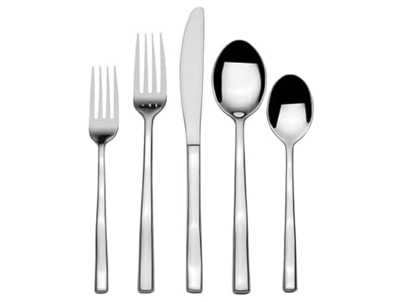 Towle Living April 18.0 Forged 20 Piece Stainless Steel Flatware Set