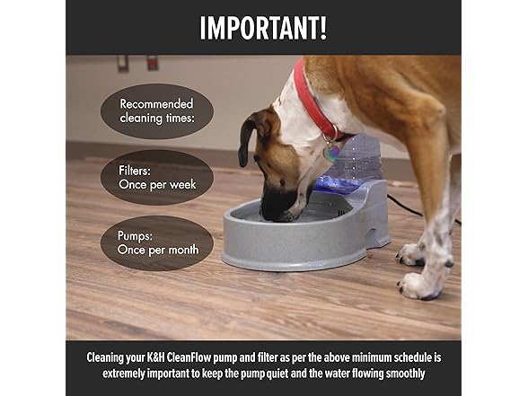 1.4 Gallon CleanFlow Filtered Water Bowl